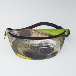 AnimalPaint_Sloth_20171201_by_JAMColors Fanny Pack