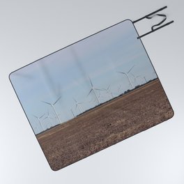 Wind Farm Picnic Blanket