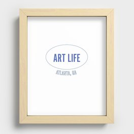 Art Life ATL Oval Recessed Framed Print