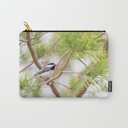 Black-Capped Chickadee 7 Carry-All Pouch