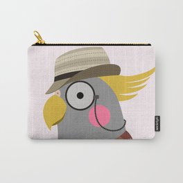 Funny parrot drawing Carry-All Pouch | Kidsroomdecor, Graphicdesign, Parrotprint, Parrotwallart, Parrotposter, Babyroomdecor, Parrotdrawing, Parrotwithhat, Nurseryparrot, Digital 