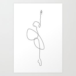 Ballerina Art Prints For Any Decor Style Society6