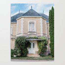 Chateau La France - Old Door | Soft Colors | Photography Poster