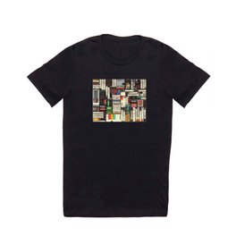 Cassettes, VHS & Video Games T Shirt | Popart, Curated, Pen, Illustration, Movies, 90S, Game, Drawing, Nostalgic, Music 