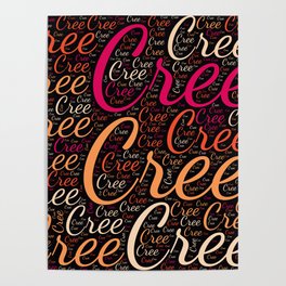 Cree Poster