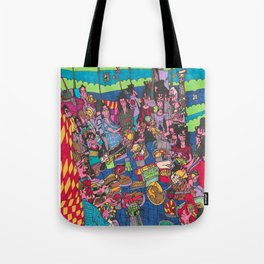 Dinner Time with Friends Tote Bag