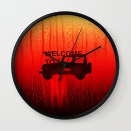 Welcome To... Wall Clock