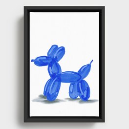 Balloon dog Framed Canvas