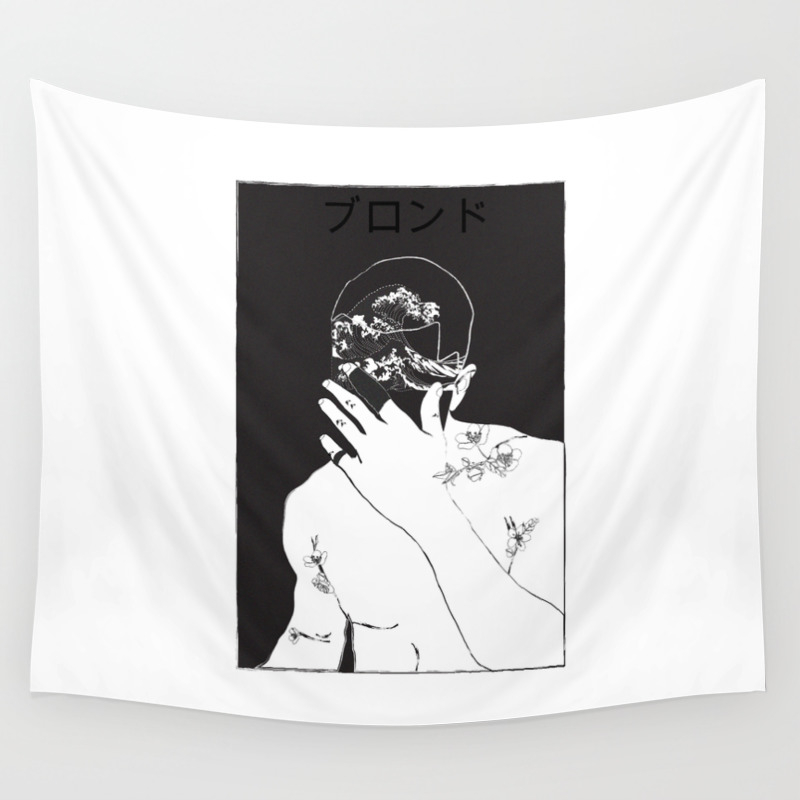 Wallpaper Frank Ocean S Blond Blonde Wall Tapestry By Hayayazbekk Society6 Desktop Wallpaper Free