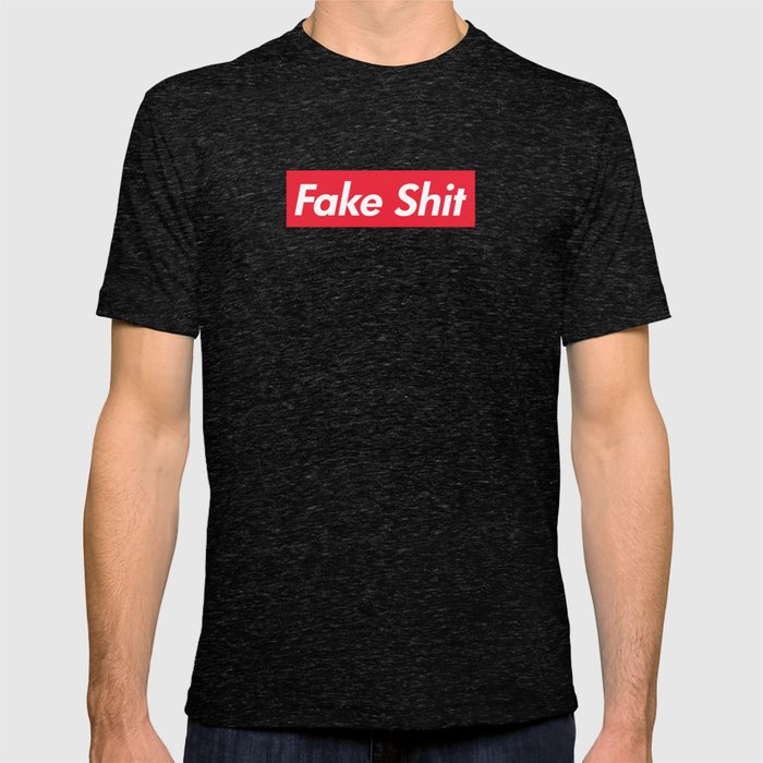 fake supreme t shirt
