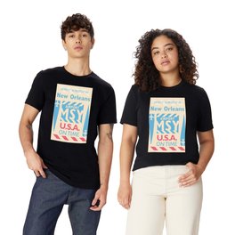 MSY New Orleans airport code design 150921 T-shirt