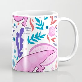 Axolotl Pattern Coffee Mug