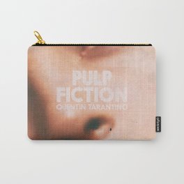 Pulp Fiction, Quentin Tarantino, alternative movie poster, Uma Thurman, Mia Wallace Carry-All Pouch