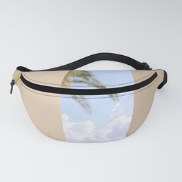 WHITE - CONCRETE - BUILDING - AND - BODY - OF - WATER - PHOTOGRAPHY Fanny Pack