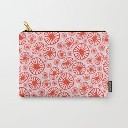 Little Cherry Blossom Carry-All Pouch | Organicshape, Abstract, Stamp, Rounded, Graphicdesign, Vector, Nature, Flowers, Blossom 