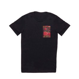 Vintage Rose Garden T Shirt | Aesthetic, Floral, Hipster, Vintageroses, Softfocus, Filter, Garden, Tumblr, Moody, Red 