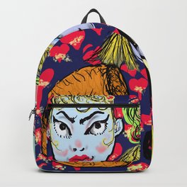 The Dolls Backpack | Dolls, Cartoons, Hearts, Colours, Love, Queerillustration, Unibrow, Digital, Prints, Colour 