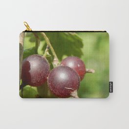 Picking berries of currant in the garden and vegetable garden Carry-All Pouch