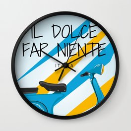 Il dolce far niente Wall Clock | Italy, Italianlanguage, Frasiinitaliano, Citazioni, Digital, Proverbi, Moto, Bellaciao, Linguaitaliana, Dolcefarniente 