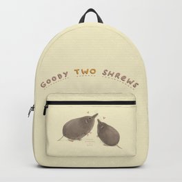 Goody Two Shrews Backpack | Nature, Curated, Kids, Punny, Shrews, Vegetarian, Two, Joke, Children, Wild 
