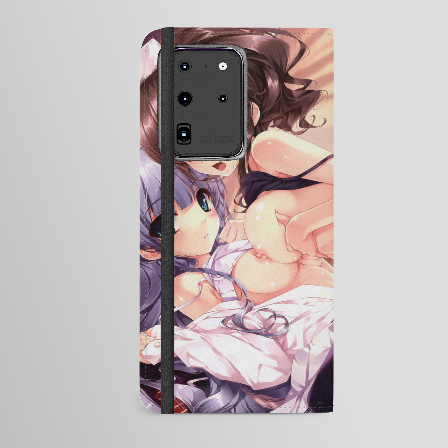 Anime girls in bed Android Wallet Case by all4you | Society6 Anime girls in bed Android Wallet Case by all4you | Society6