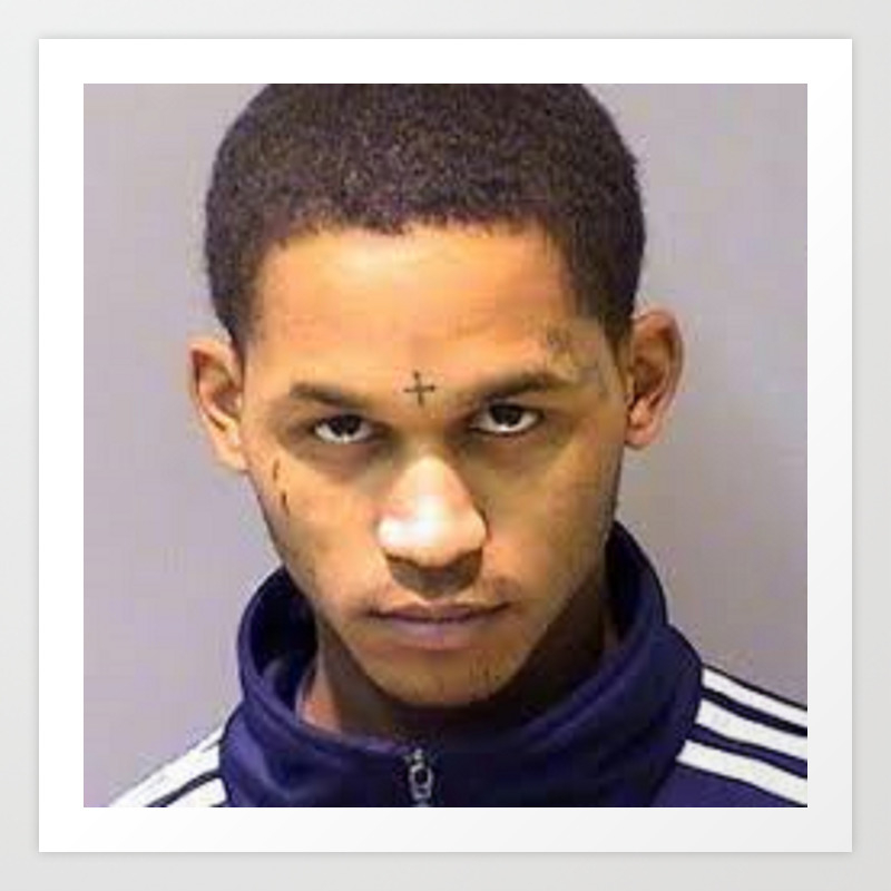 Fredo Santana Mugshot Art Print By Lux123 Society6