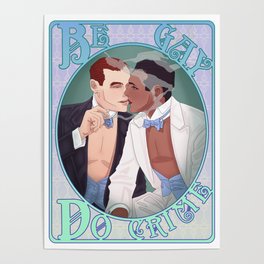 Be Gay. Do Crime. Poster