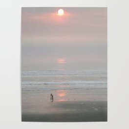 Kalaloch Beach Sunset Poster