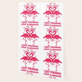 Pink Flamingo Wallpaper For Any Decor Style Society6
