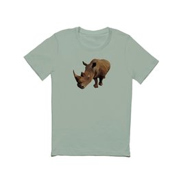 Minimal Wild White Rhino T Shirt | Lowpoly, Graphicdesign, African, Rhino, Geometric, Rhinos, Thebigfive, Wildlife, Animal, Minimal 