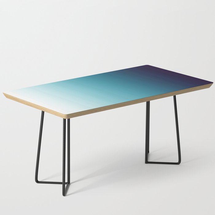 Blue White Gradient Coffee Table | Graphic-design, Digital, Pattern, Color-gradient, Retro, Vintage, Blue, Water, Summer, Spring