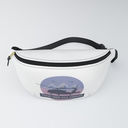 Black Hawk UH-60 Military Helicopter Pilot Fanny Pack