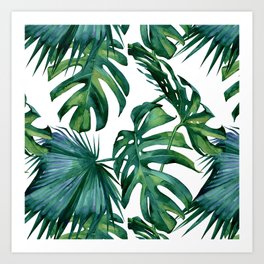 Monstera Art Prints For Any Decor Style Society6