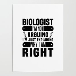 Biologists Poster