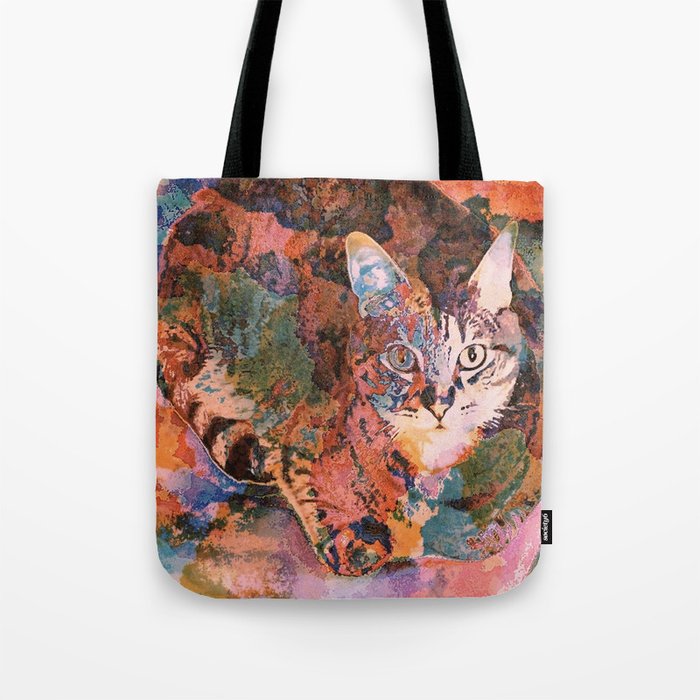 Catorful Tote Bag by LaurenW Designs | Society6