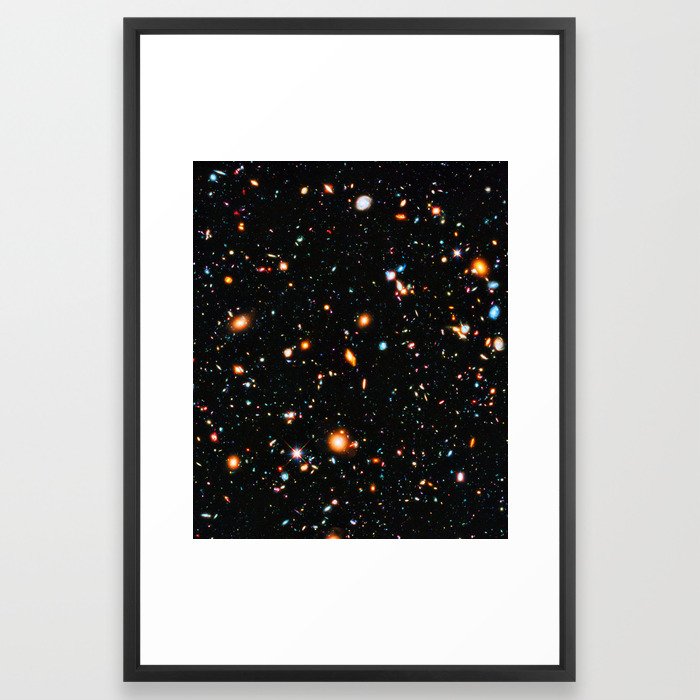 Hubble Extreme Deep Field Framed Art Print by waynesworld ...