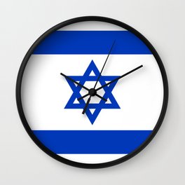 Israel Flag Israeli Patriotic Wall Clock | Patriot, Israel, Flag, Israelflag, Graphicdesign, Iloveisrael, Independence, Israelite, Giftforpatriots, Patriotic 