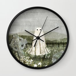 Snowdrops Wall Clock