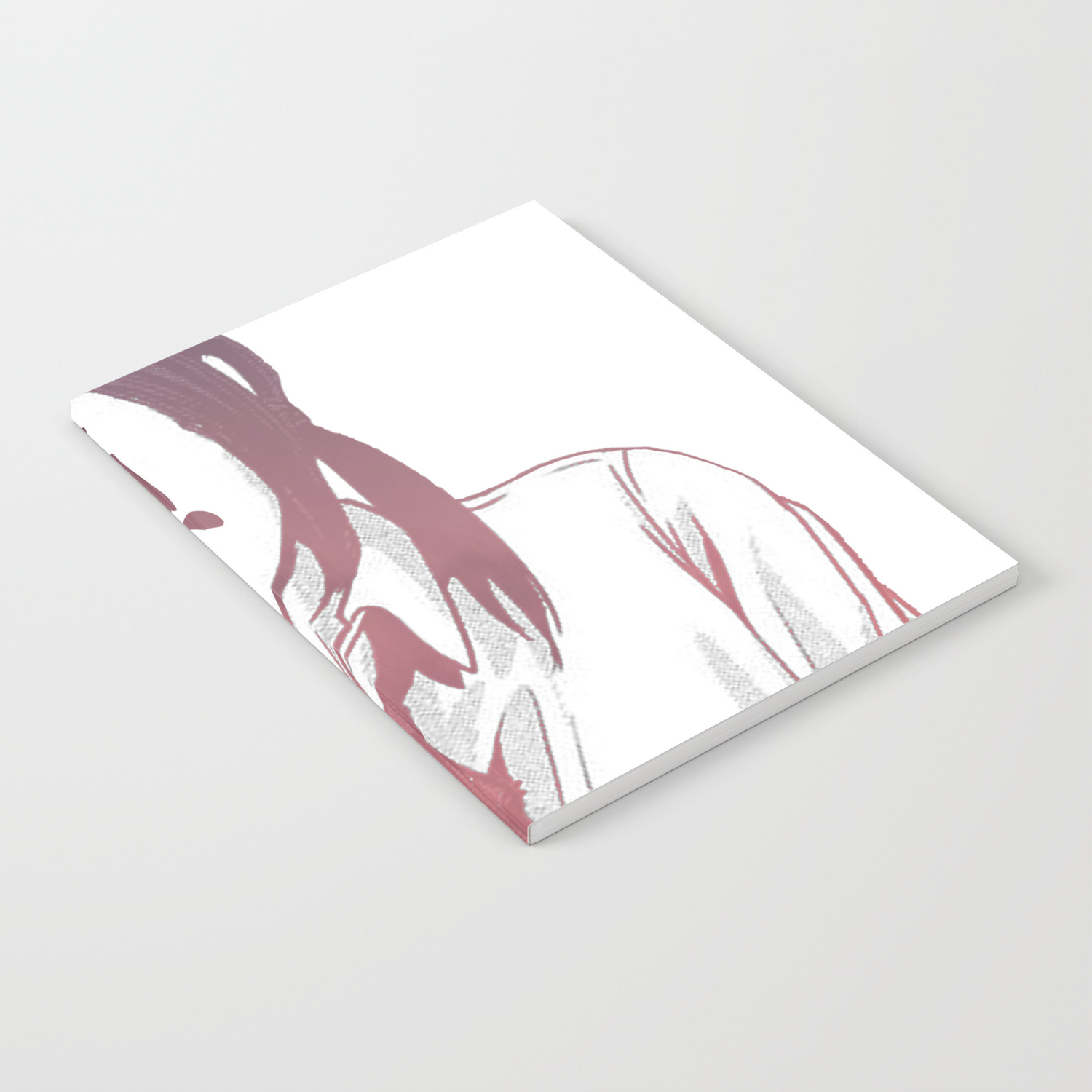 No Face Sad Japanese Anime Aesthetic Notebook By Poser Boy