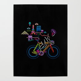 Ride Paris Poster