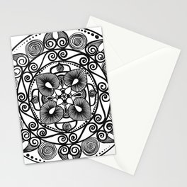 Geometric art Stationery Cards