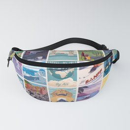 Travel the World Fanny Pack