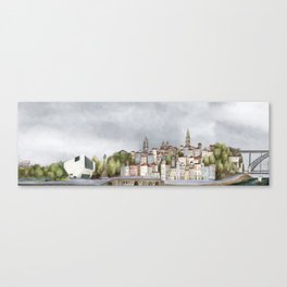 Porto landscape Canvas Print