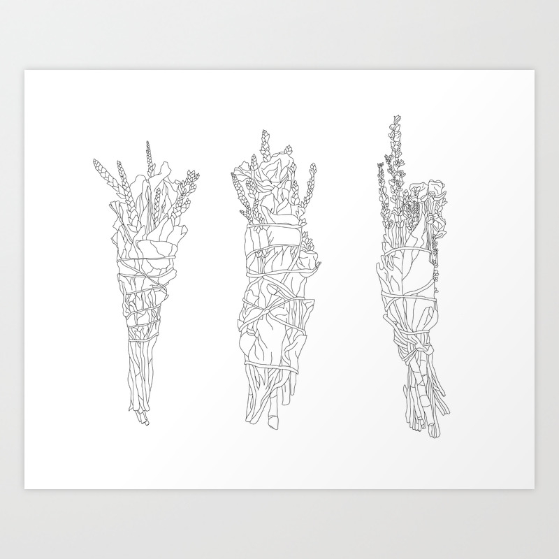Smudge Stick Art Print By Lyndseycrowe Society6