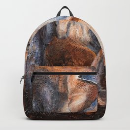 A define tusk Backpack | Painting, Ink, Oil, Acrylic 