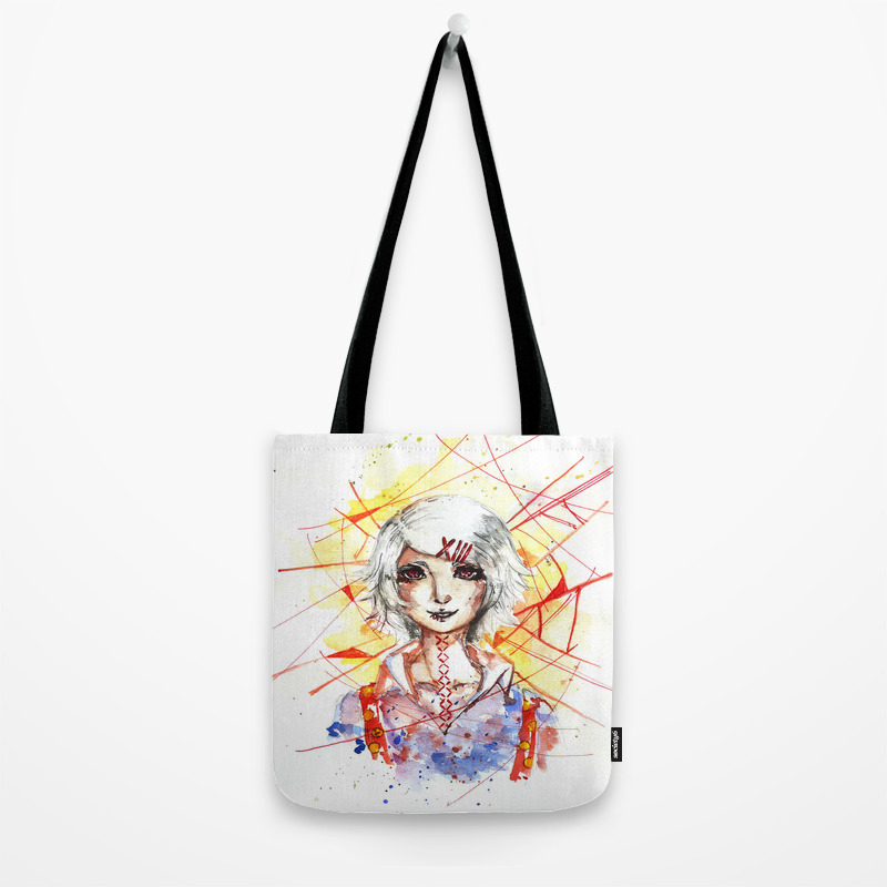 Wallpaper Tokyo Ghoul Juuzou Suzuya Tote Bag By Kaylakhai Society6 For Free