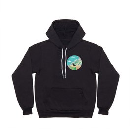 Wind in the Canyon Hoody | Outdoor, Nature, Journey, Summer, Wild, Jackal, Dog, Wildlife, Environmental, Wolf 