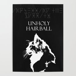 CAT METAL : Unblessing the Purrity - Unholy Hairball Poster