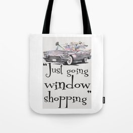 Window Shopping Tote Bag