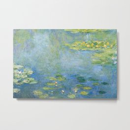 Water Lilies 1906 by Claude Monet Metal Print | Painting, Lilies, Vintage, Paintings, Oil, Monet, Fine, Nympheas, Series, Popular 
